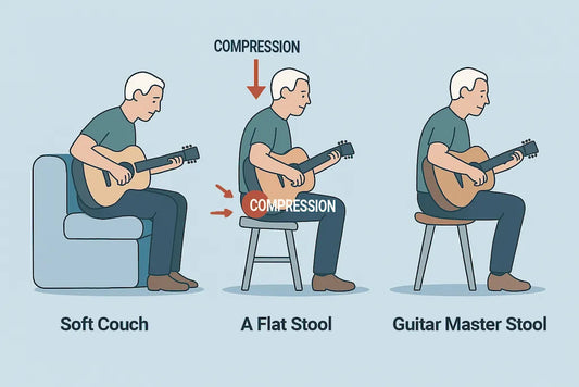 Why I Didn’t Add a Backrest – Rethinking the Guitar Chair From the Ground Up